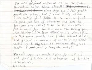 John Howardson Dance Reviews Barack Testimonial Page 2